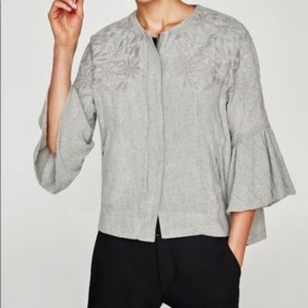 Zara Embroidered Jacket